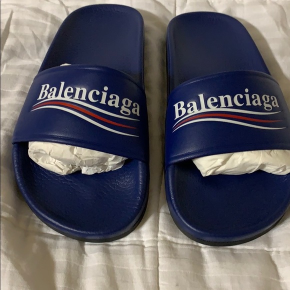 Brand new Balenciaga Slides with box and duster - Picture 2 of 7